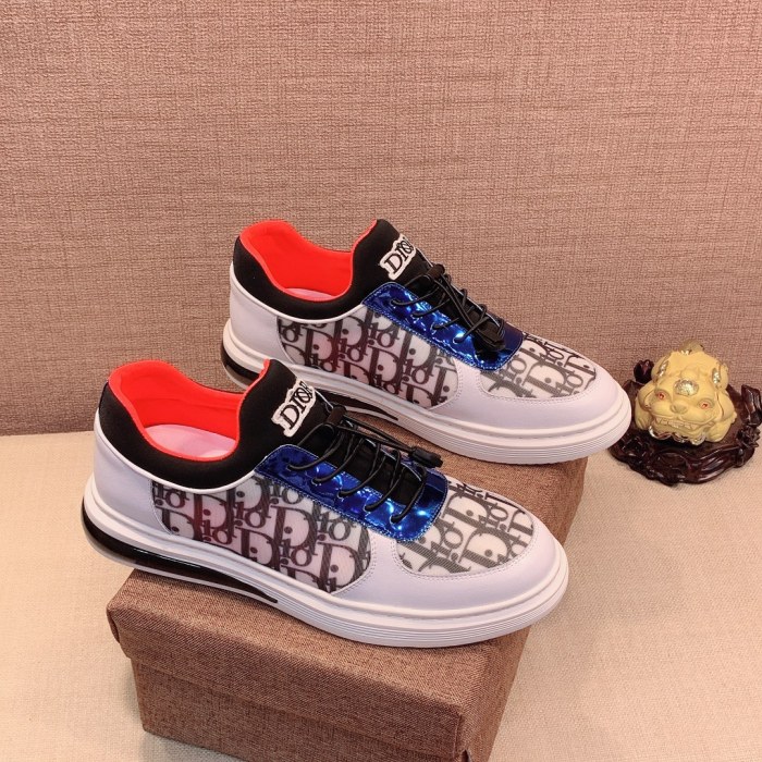 Dior Men Shoes Sneakers Fashion Type Luxury Brand Mens Shoes with Original Box