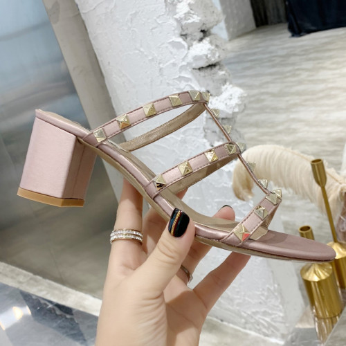 Valentino Women Shoes Mule Flip Flop Sandals ROMAN STUD SLIDE SANDAL IN QUILTED NAPPA with Original Box Luxury Brand