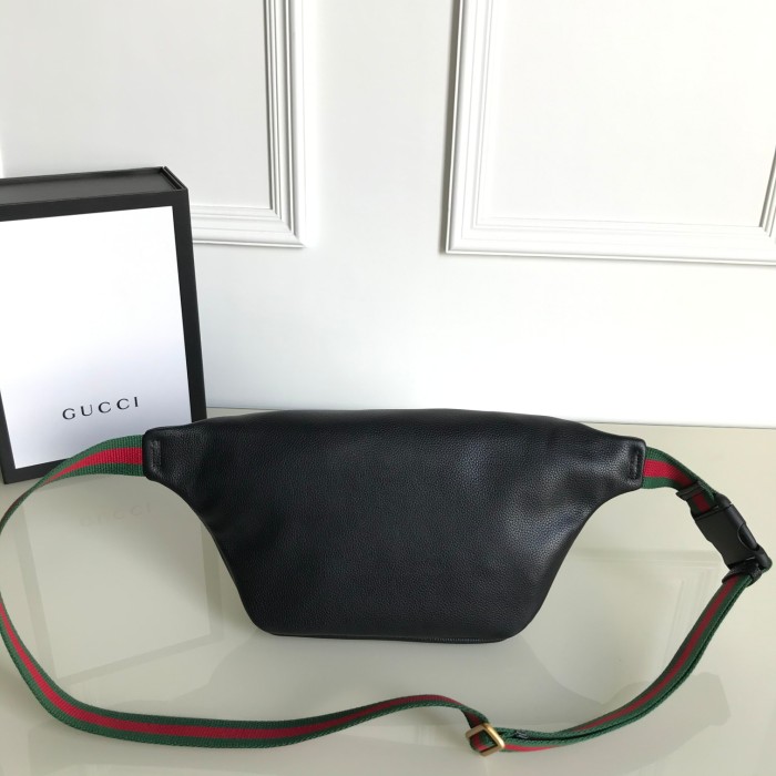 Gucci Mens Womens Bags Leather Design Luxury Brand GG Waist Belts Bags 493869 with Original Box
