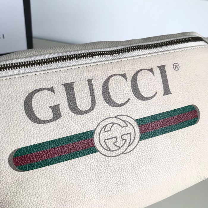 Gucci Mens Womens Bags Leather Design Luxury Brand GG Waist Belts Bags 493869 with Original Box