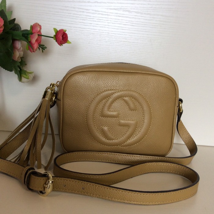 Gucci Womens Bag Crossbody Luxury GG Shoulder Bag Leather Luxury Brand 308364