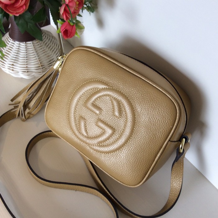 Gucci Womens Bag Crossbody Luxury GG Shoulder Bag Leather Luxury Brand 308364