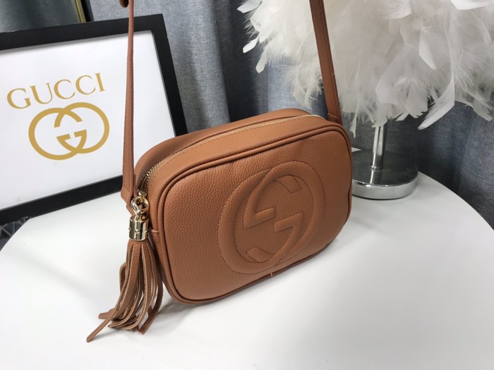 Gucci Womens Bag Crossbody Luxury GG Shoulder Bag Leather Luxury Brand 308364