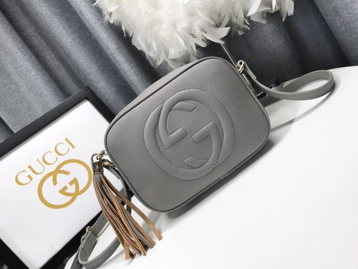 Gucci Womens Bag Crossbody Luxury GG Shoulder Bag Leather Luxury Brand 308364