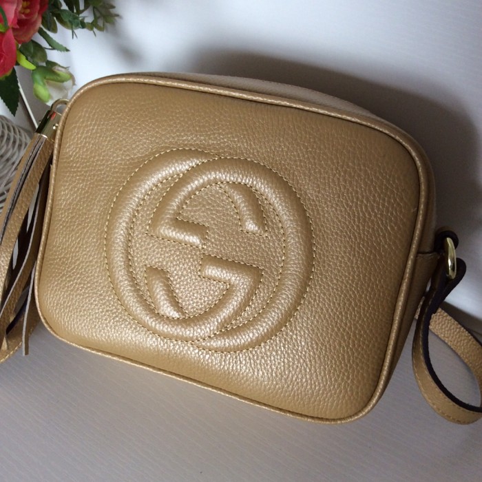 Gucci Womens Bag Crossbody Luxury GG Shoulder Bag Leather Luxury Brand 308364