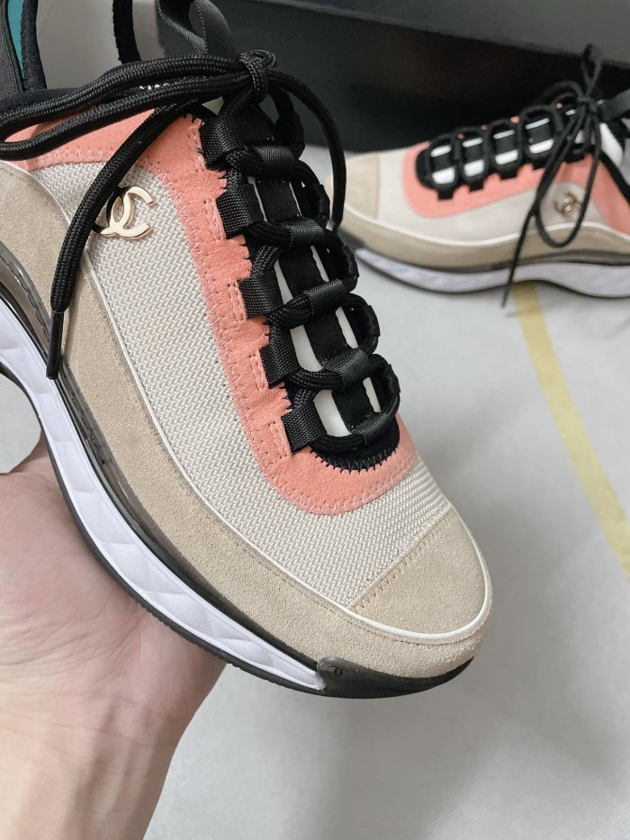 Chanel Mens Shoes Sneakers Luxury Brand Sports Shoes Breathable Design with Original Box