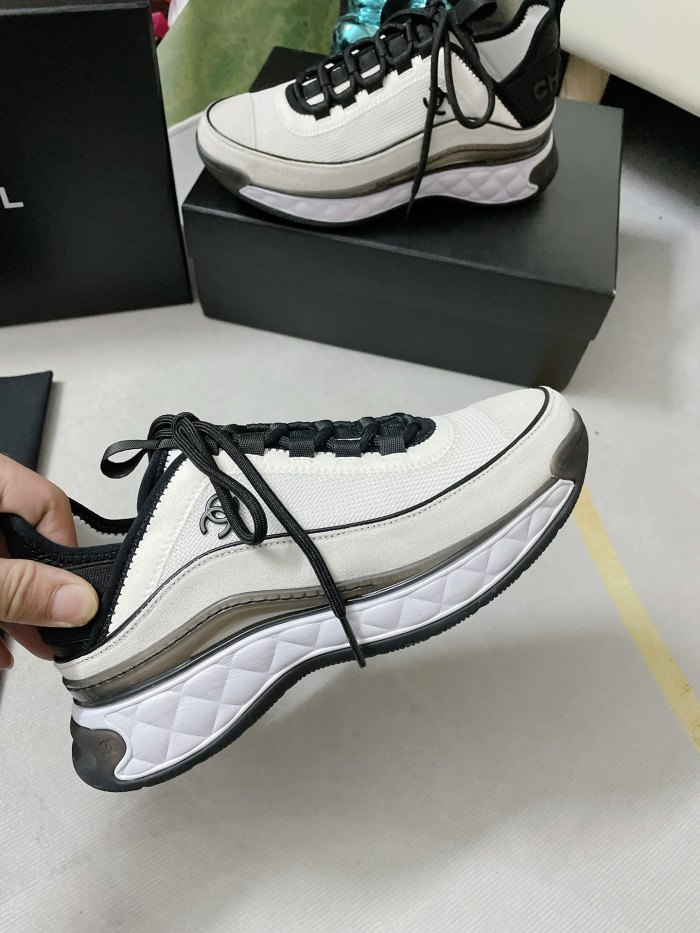 Chanel Mens Shoes Sneakers Luxury Brand Sports Shoes Breathable Design with Original Box