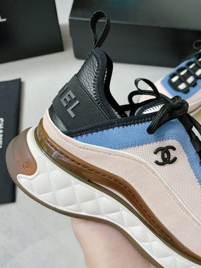 Chanel Mens Shoes Sneakers Luxury Brand Sports Shoes Breathable Design with Original Box