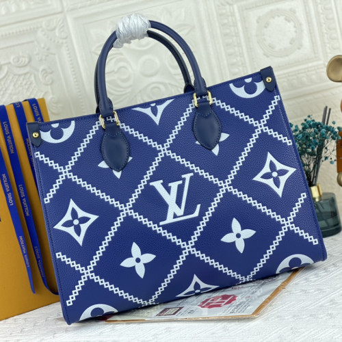 Louis Vuitton Womens Bags Handbags Luxury Brand LV ONTHEGO MM M45495 Handbags for Women