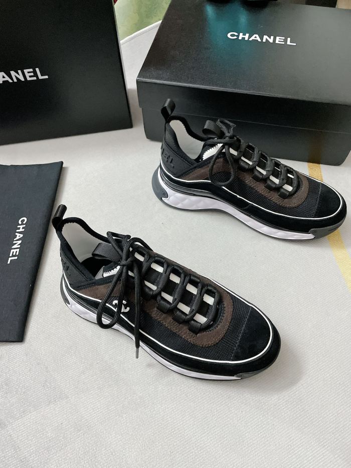 Chanel Mens Shoes Sneakers Luxury Brand Sports Shoes Breathable Design with Original Box