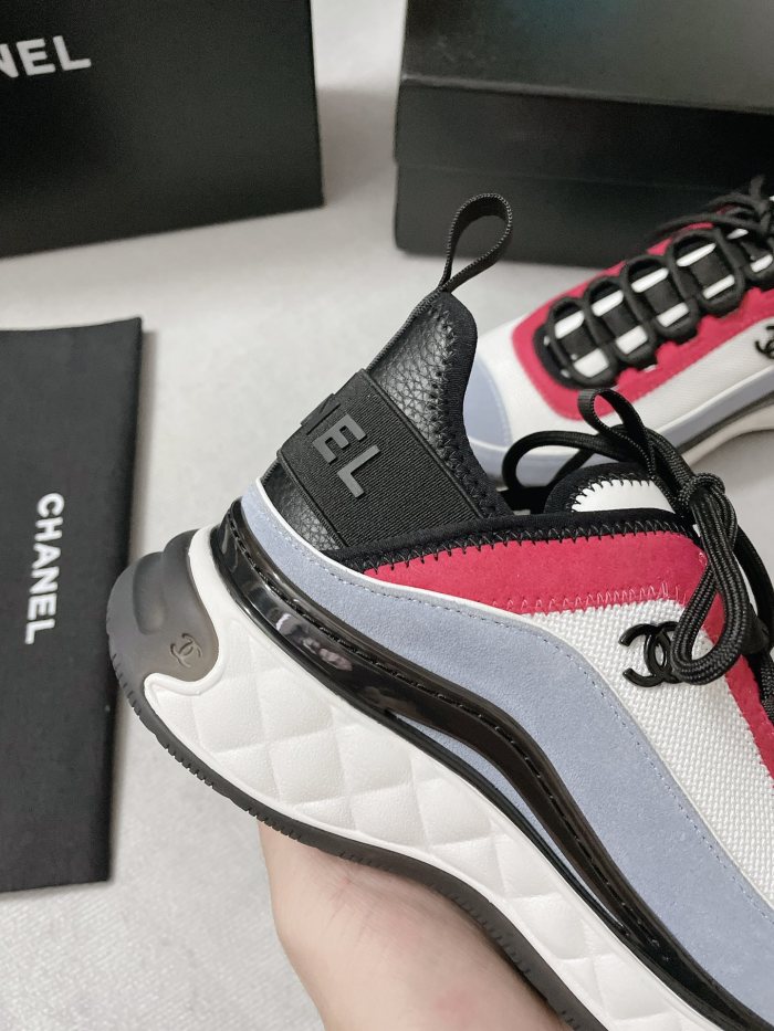 Chanel Mens Shoes Sneakers Luxury Brand Sports Shoes Breathable Design with Original Box
