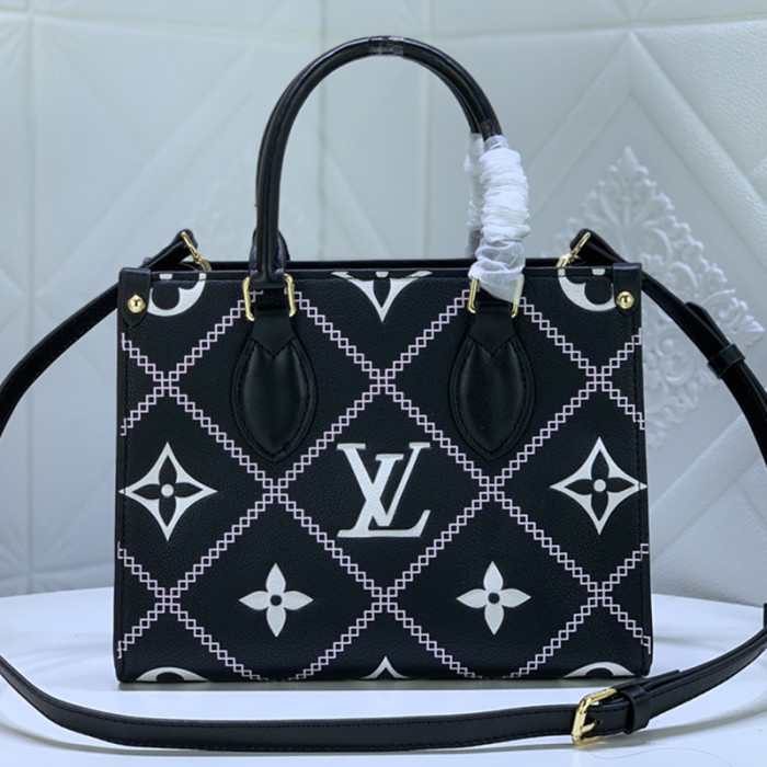 Louis Vuitton Womens Bags Handbags Luxury Brand LV ONTHEGO PM M45495 Handbags for Women