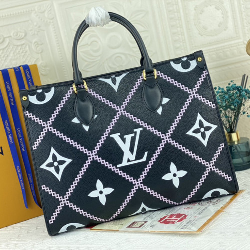 Louis Vuitton Womens Bags Handbags Luxury Brand LV ONTHEGO MM M45495 Handbags for Women