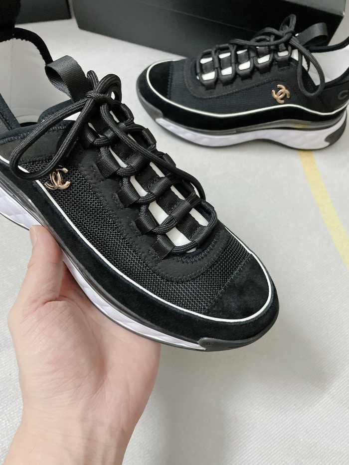 Chanel Mens Shoes Sneakers Luxury Brand Sports Shoes Breathable Design with Original Box