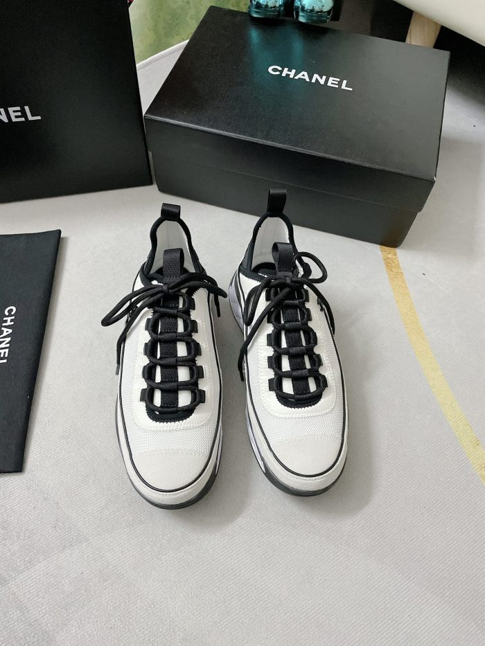 Chanel Mens Shoes Sneakers Luxury Brand Sports Shoes Breathable Design with Original Box