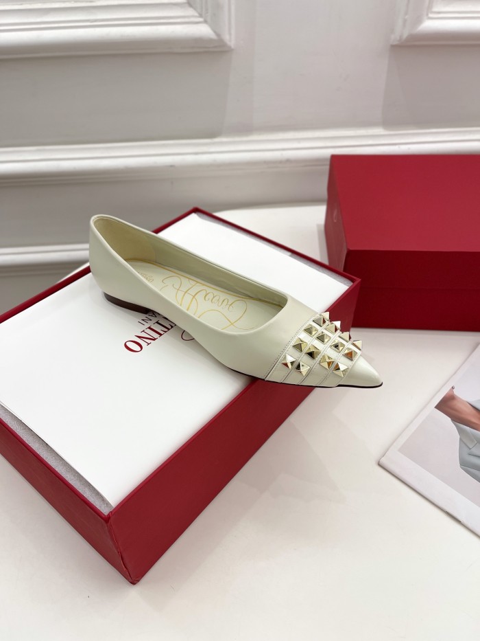 Valentino Womens Shoes ROCKSTUD SLINGBACK PUMP WITH SCULPTED HEEL IN KIDSKIN with Original Box