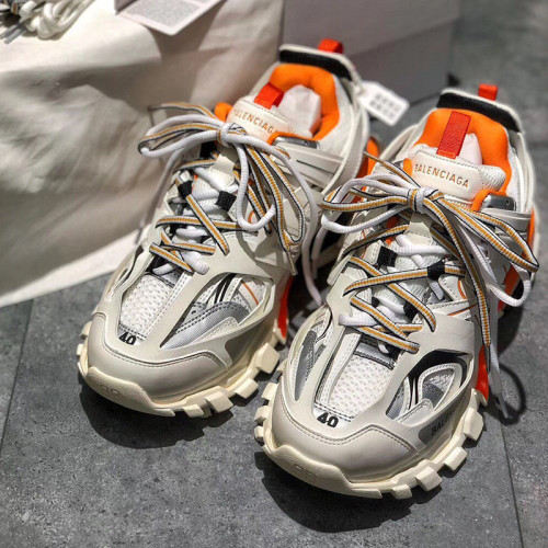 Balenciaga Womens Shoes Sneakers Luxury Brand Track Clear Sole Sneaker with Original Box