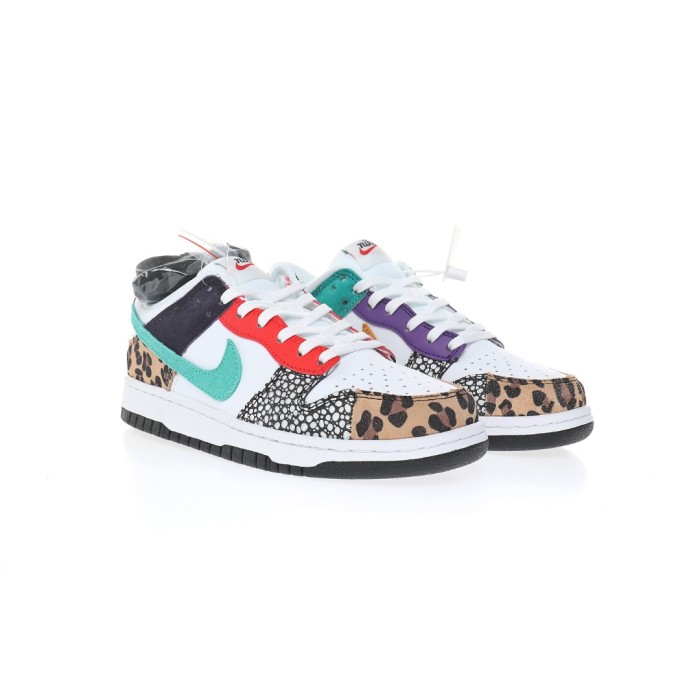 Nike SB Dunk Low Animal Sneakers Men Womens Shoes Sneakers with Original Box DN3866-100
