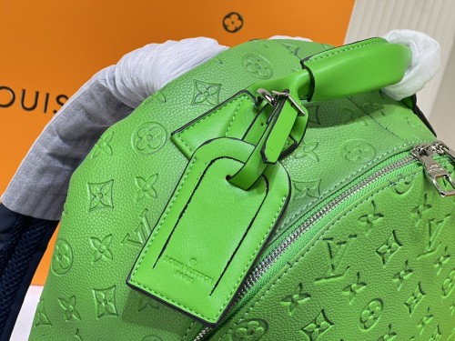 Louis Vuitton Mens Bags Backpacks Luxury Brand Fashion Type BACKPACK MULTIPOCKETS M59690 Blue/Green Taurillon leather without Original Box
