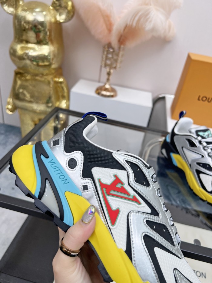 Louis Vuitton Men Shoes Fashion Sneakers Luxury Brand Mens LV RUNNER TATIC SNEAKER with Original Box 1A9TVP