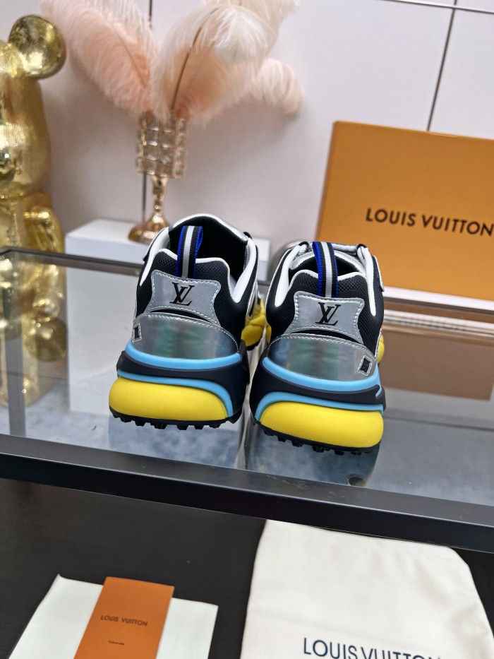 Louis Vuitton Men Shoes Fashion Sneakers Luxury Brand Mens LV RUNNER TATIC SNEAKER with Original Box 1A9TVP