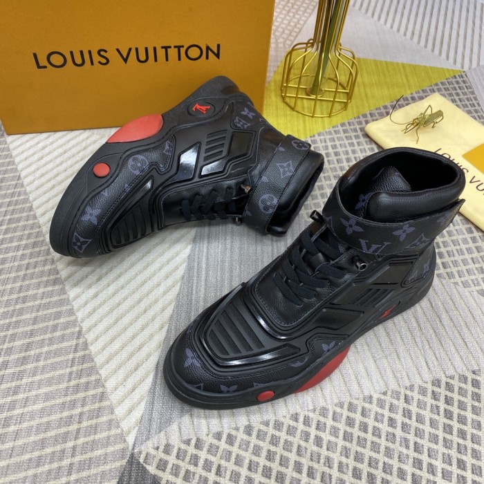 Louis Vuitton Men Shoes Boots Fashion Luxury Brand Mens Casual Shoes with Original Box