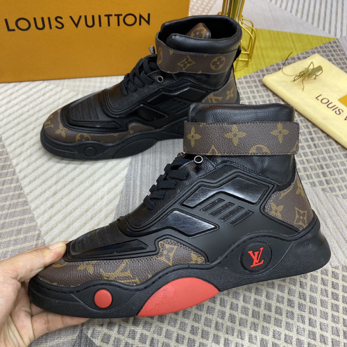 Louis Vuitton Men Shoes Boots Fashion Luxury Brand Mens Casual Shoes with Original Box