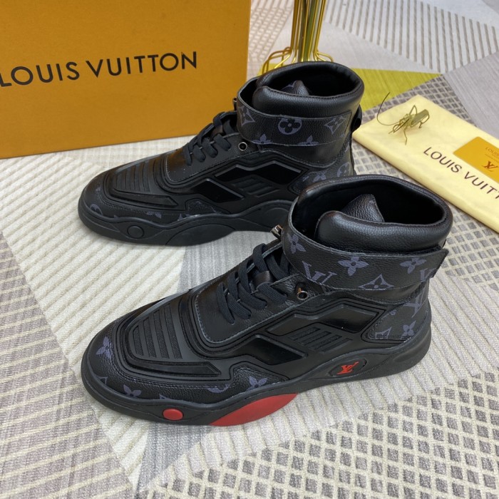 Louis Vuitton Men Shoes Boots Fashion Luxury Brand Mens Casual Shoes with Original Box