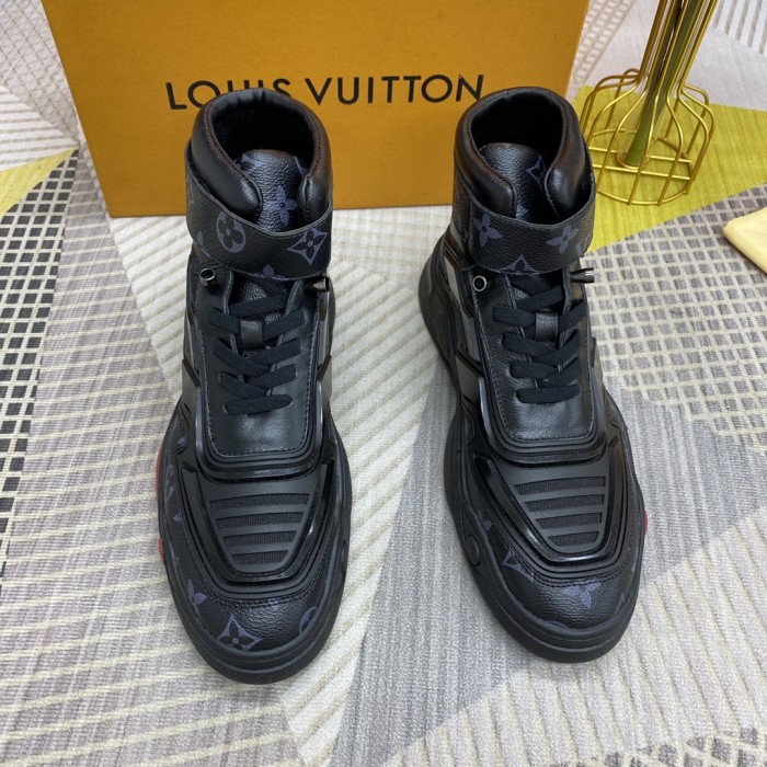 Louis Vuitton Men Shoes Boots Fashion Luxury Brand Mens Casual Shoes with Original Box
