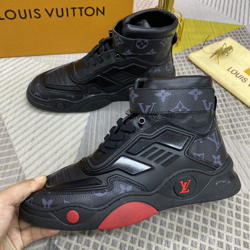 Louis Vuitton Men Shoes Boots Fashion Luxury Brand Mens Casual Shoes with Original Box