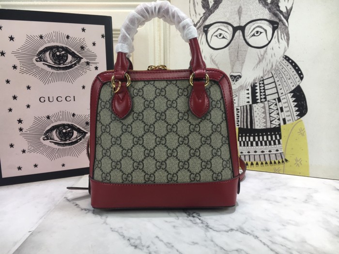 Gucci Womens Bags Shoulder Messenger Bag Luxury Brand Gucci Horsebit 1955 mini top handle bag 640716 92TCG 8563 with Original Box