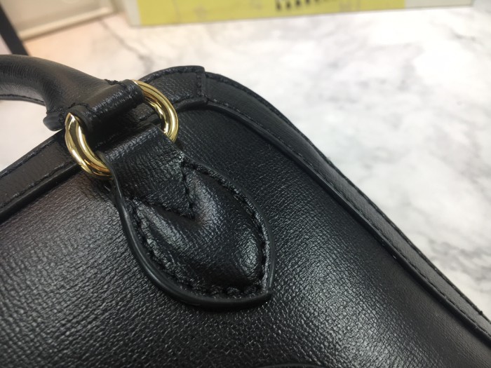 Gucci Womens Bags Shoulder Messenger Bag Luxury Brand Gucci Horsebit 1955 mini top handle bag 640716 0YK0G 1000 with Original Box
