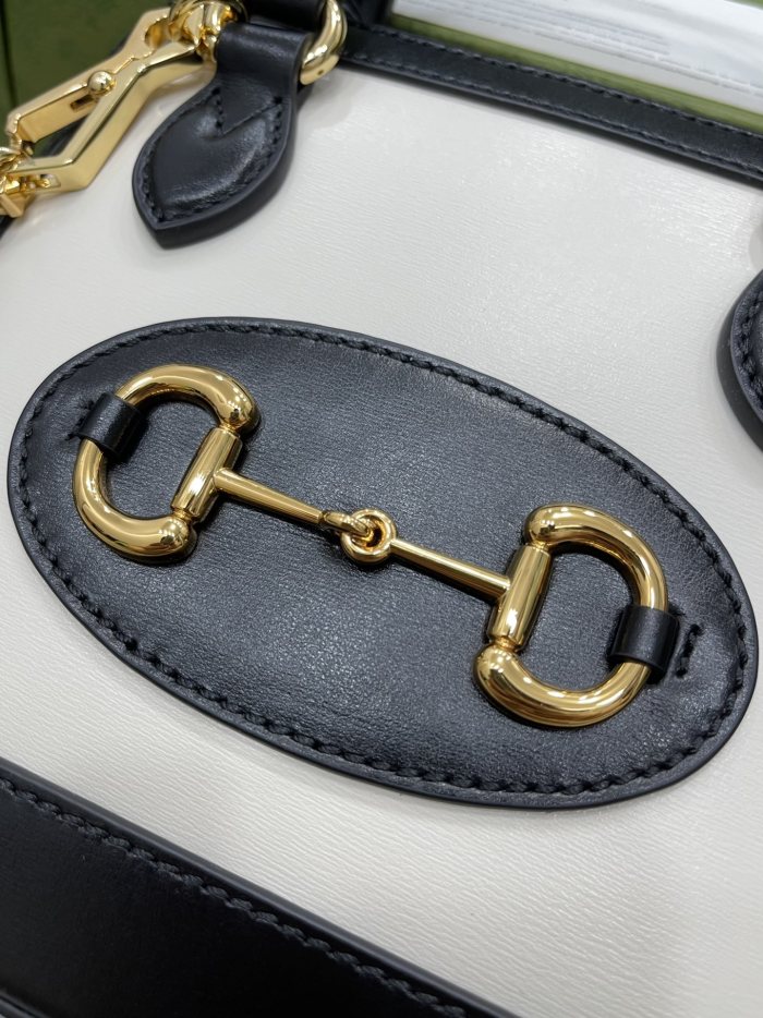 Gucci Womens Bags Shoulder Messenger Bag Luxury Brand Gucci Horsebit 1955 mini top handle bag 640716 1D6QG 9099 with Original Box