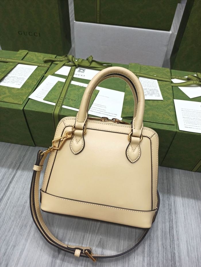 Gucci Womens Bags Shoulder Messenger Bag Luxury Brand Gucci Horsebit 1955 mini top handle bag 640716 0YK0G 9830 with Original Box