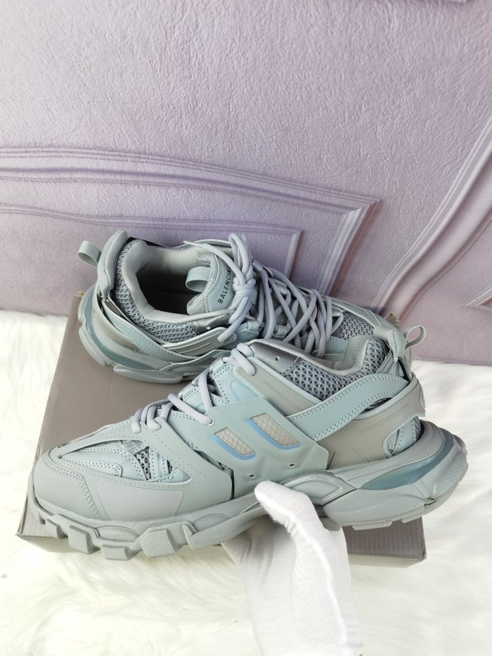 Balenciaga Mens Shoes Sneakers Luxury Brand Track Clear Sole Sneaker with Original Box