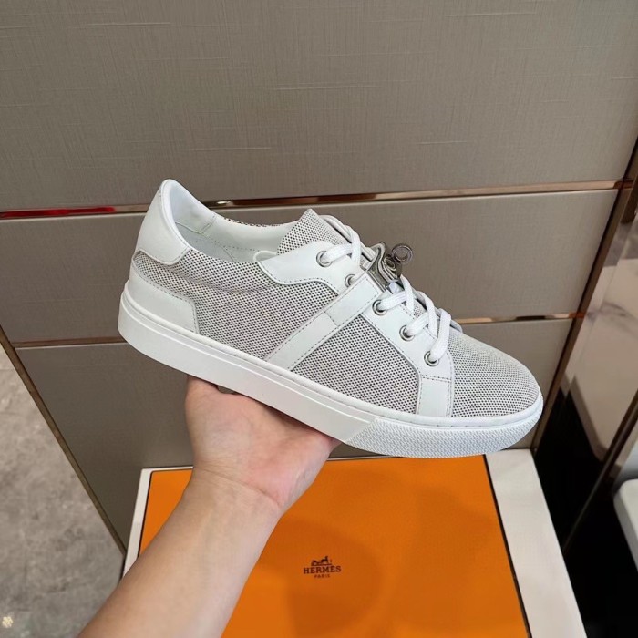 Hermes Mens Casual Shoes Fashion Sneakers Luxury Brand with Original Box