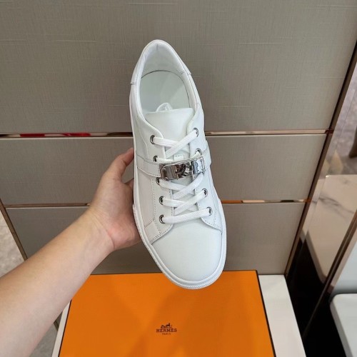 Hermes Mens Casual Shoes Fashion Sneakers Luxury Brand with Original Box