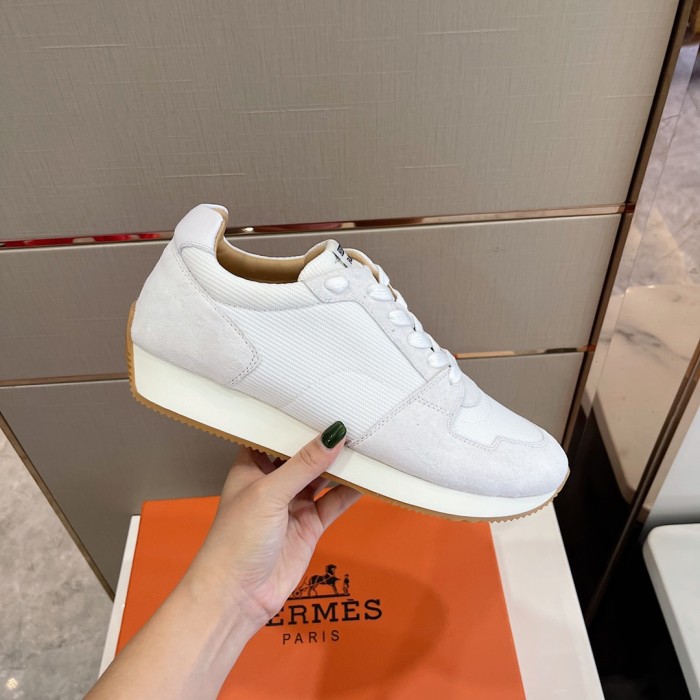 Hermes Mens Casual Shoes Fashion Sneakers Luxury Brand with Original Box