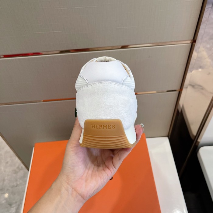 Hermes Mens Casual Shoes Fashion Sneakers Luxury Brand with Original Box