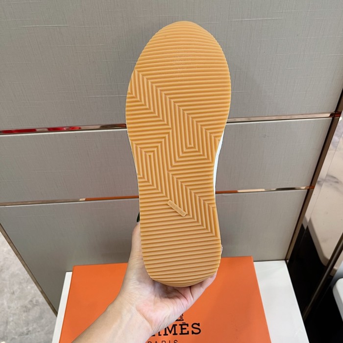 Hermes Mens Casual Shoes Fashion Sneakers Luxury Brand with Original Box