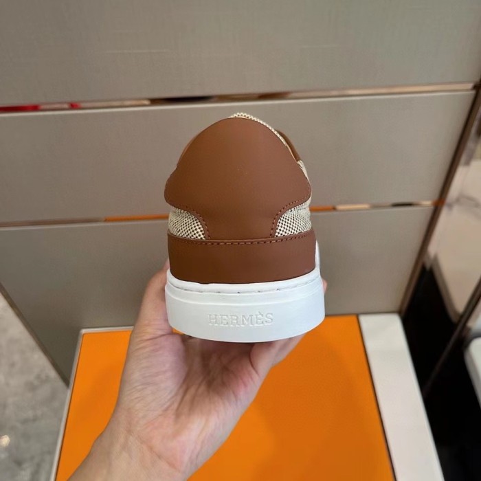 Hermes Mens Casual Shoes Fashion Sneakers Luxury Brand with Original Box