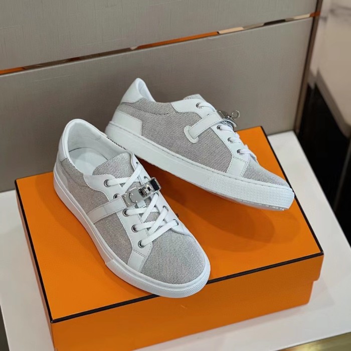 Hermes Mens Casual Shoes Fashion Sneakers Luxury Brand with Original Box