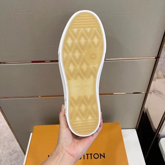Louis Vuitton Men Shoes Sneakers Luxury Brand LV OLLIE SNEAKER with Original Box