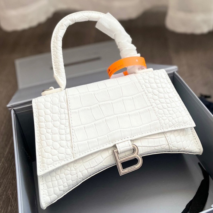 Balenciaga Womens Bags HOURGLASS XS TOP HANDLE BAG with Original Box