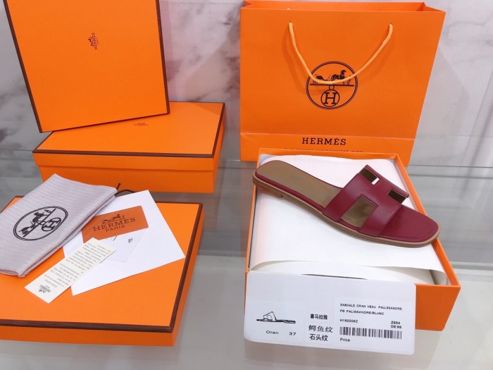 Hermes Womens Shoes Extra Slippers Sandals Casual Fashion Sandals Luxury Brand with Original Box