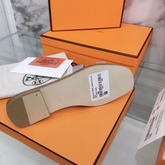 Hermes Womens Shoes Extra Slippers Sandals Casual Fashion Sandals Luxury Brand with Original Box