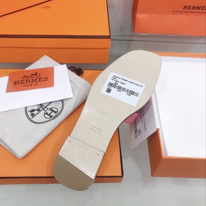Hermes Womens Shoes Extra Slippers Sandals Casual Fashion Sandals Luxury Brand with Original Box