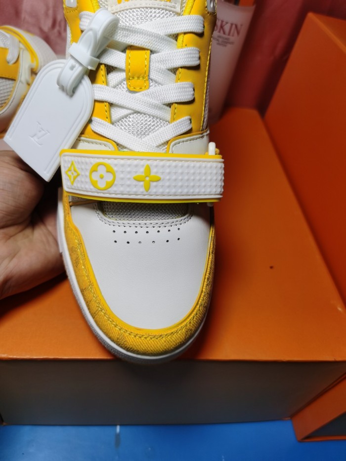Louis Vuitton Men Shoes Fashion Sneakers Design Luxury Brand LV TRAINER SNEAKER with Original Box 1A9ZD6