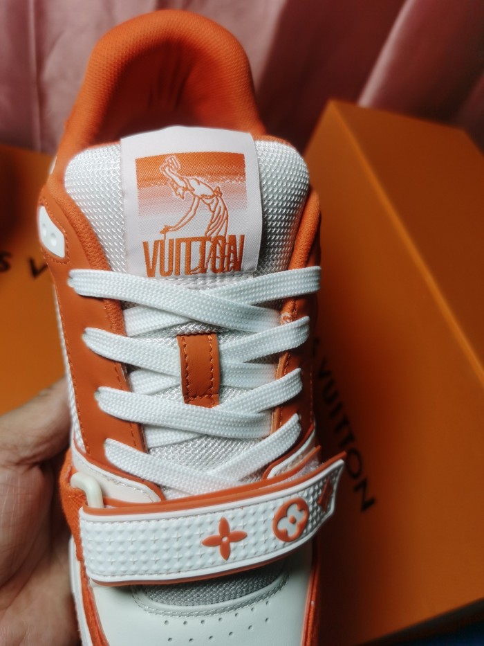 Louis Vuitton Men Shoes Fashion Sneakers Design Luxury Brand LV TRAINER SNEAKER with Original Box 1A9ZBI