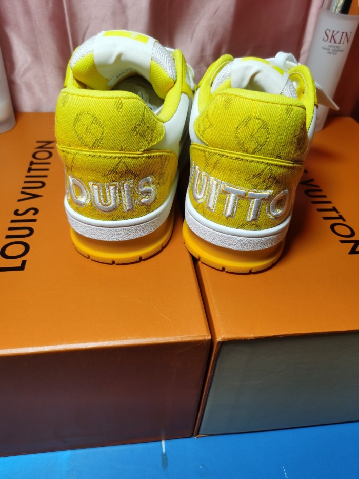 Louis Vuitton Men Shoes Fashion Sneakers Design Luxury Brand LV TRAINER SNEAKER with Original Box 1A9ZD6